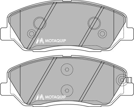 Motaquip LVXL1388 - Kit pastiglie freno, Freno a disco autozon.pro