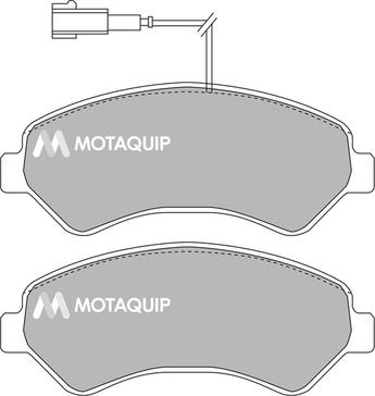 Motaquip LVXL1339 - Kit pastiglie freno, Freno a disco autozon.pro