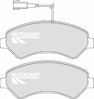 Motaquip LVXL1339 - Kit pastiglie freno, Freno a disco autozon.pro