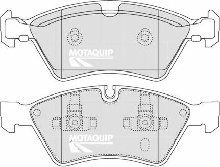 Motaquip LVXL1329 - Kit pastiglie freno, Freno a disco autozon.pro