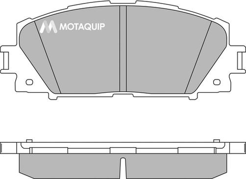 Motaquip LVXL1325 - Kit pastiglie freno, Freno a disco autozon.pro