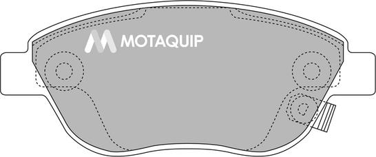 Motaquip LVXL1321 - Kit pastiglie freno, Freno a disco autozon.pro