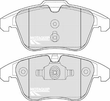 Motaquip LVXL1293 - Kit pastiglie freno, Freno a disco autozon.pro