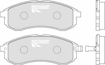 Motaquip LVXL1241 - Kit pastiglie freno, Freno a disco autozon.pro