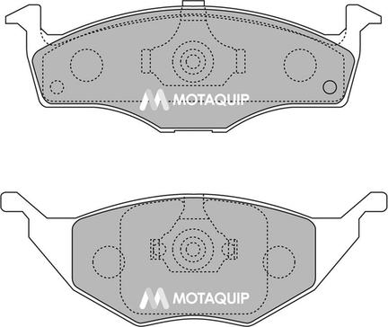 Motaquip LVXL1253 - Kit pastiglie freno, Freno a disco autozon.pro