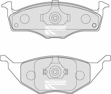 Motaquip LVXL1253 - Kit pastiglie freno, Freno a disco autozon.pro