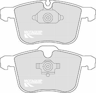 Motaquip LVXL1252 - Kit pastiglie freno, Freno a disco autozon.pro