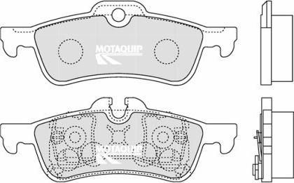 Motaquip LVXL1257 - Kit pastiglie freno, Freno a disco autozon.pro