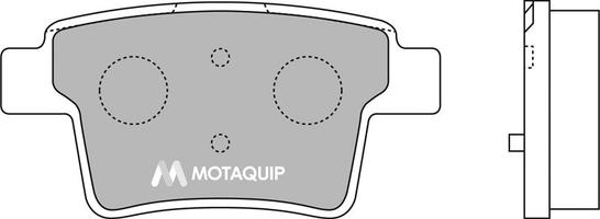 Motaquip LVXL1261 - Kit pastiglie freno, Freno a disco autozon.pro