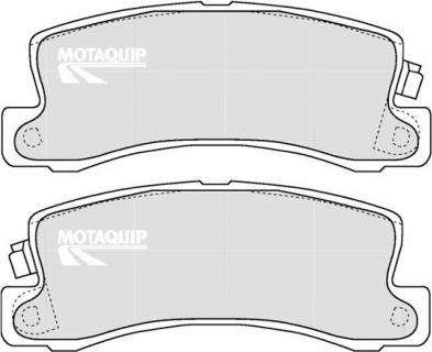 Motaquip LVXL1208 - Kit pastiglie freno, Freno a disco autozon.pro