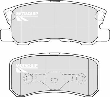 Motaquip LVXL1217 - Kit pastiglie freno, Freno a disco autozon.pro