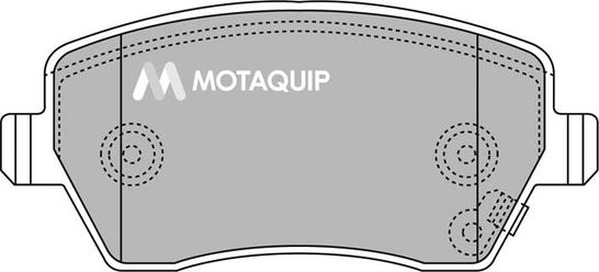 Motaquip LVXL1281 - Kit pastiglie freno, Freno a disco autozon.pro