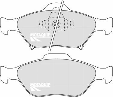 Motaquip LVXL1282 - Kit pastiglie freno, Freno a disco autozon.pro