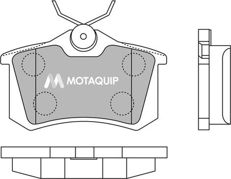 Motaquip LVXL1273 - Kit pastiglie freno, Freno a disco autozon.pro