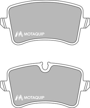 Motaquip LVXL1707 - Kit pastiglie freno, Freno a disco autozon.pro