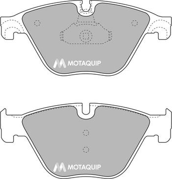 Motaquip LVXL1716 - Kit pastiglie freno, Freno a disco autozon.pro