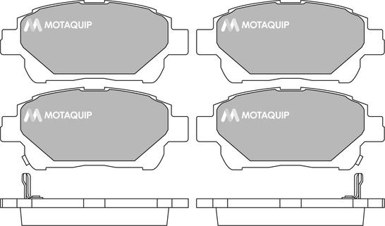 Motaquip LVXL1713 - Kit pastiglie freno, Freno a disco autozon.pro