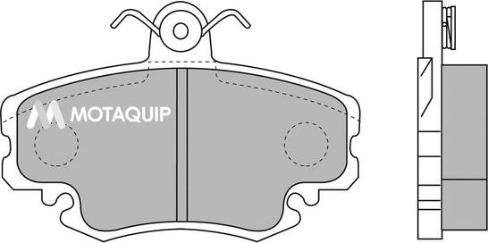 Motaquip LVXL848 - Kit pastiglie freno, Freno a disco autozon.pro