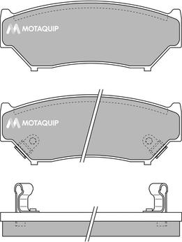 Motaquip LVXL853 - Kit pastiglie freno, Freno a disco autozon.pro