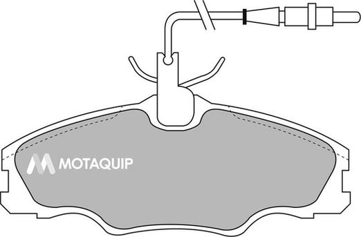 Motaquip LVXL887 - Kit pastiglie freno, Freno a disco autozon.pro