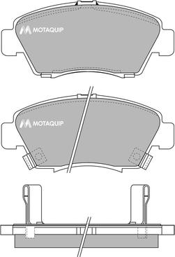 Motaquip LVXL874 - Kit pastiglie freno, Freno a disco autozon.pro