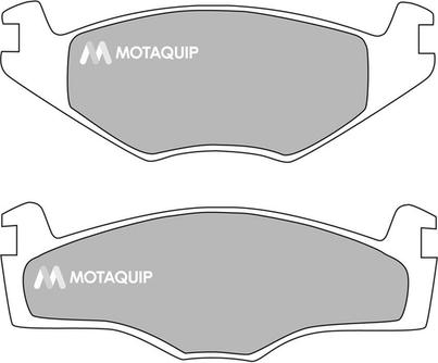 Motaquip LVXL393 - Kit pastiglie freno, Freno a disco autozon.pro