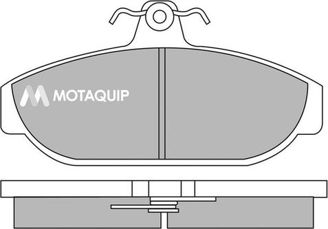 Motaquip LVXL369 - Kit pastiglie freno, Freno a disco autozon.pro