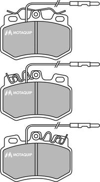 Motaquip LVXL367 - Kit pastiglie freno, Freno a disco autozon.pro