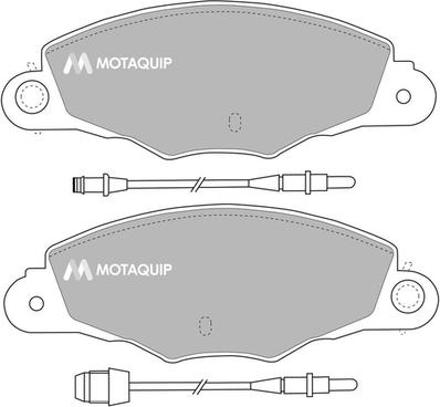 Motaquip LVXL319 - Kit pastiglie freno, Freno a disco autozon.pro