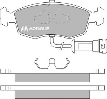 Motaquip LVXL380 - Kit pastiglie freno, Freno a disco autozon.pro