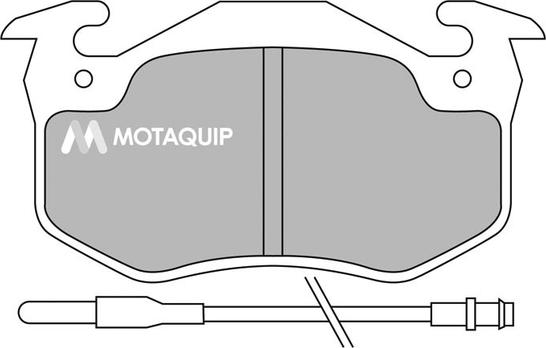 Motaquip LVXL370 - Kit pastiglie freno, Freno a disco autozon.pro