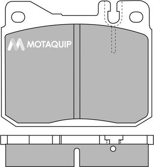 Motaquip LVXL372 - Kit pastiglie freno, Freno a disco autozon.pro