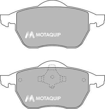 Motaquip LVXL293 - Kit pastiglie freno, Freno a disco autozon.pro