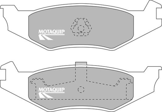 Motaquip LVXL242 - Kit pastiglie freno, Freno a disco autozon.pro