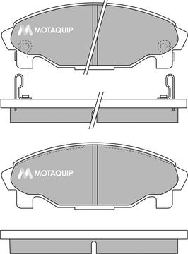 Motaquip LVXL201 - Kit pastiglie freno, Freno a disco autozon.pro