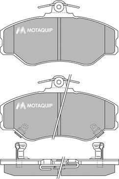 Motaquip LVXL213 - Kit pastiglie freno, Freno a disco autozon.pro