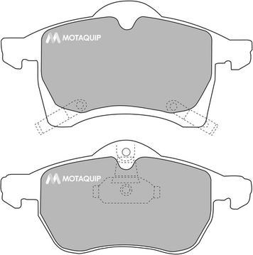 EUROREPAR 1611465780 - Kit pastiglie freno, Freno a disco autozon.pro