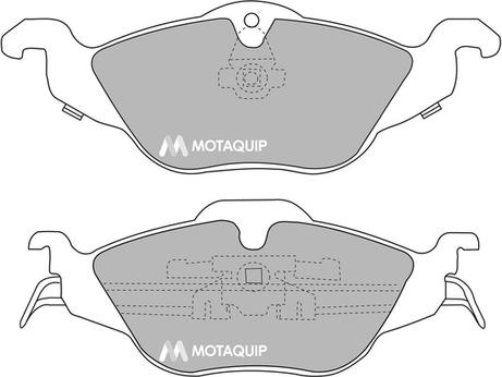 Motaquip LVXL287 - Kit pastiglie freno, Freno a disco autozon.pro