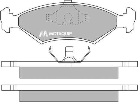 Motaquip LVXL231 - Kit pastiglie freno, Freno a disco autozon.pro