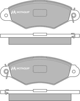 Motaquip LVXL220 - Kit pastiglie freno, Freno a disco autozon.pro