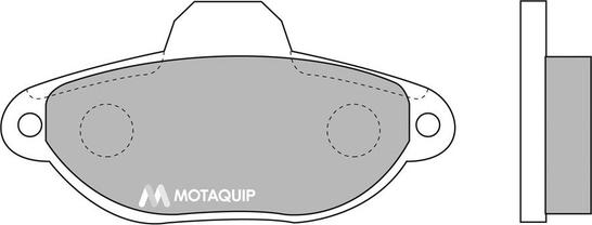 Motaquip LVXL706 - Kit pastiglie freno, Freno a disco autozon.pro