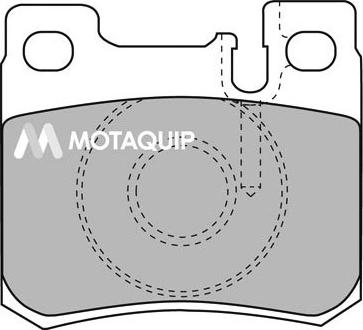 Motaquip LVXL789 - Kit pastiglie freno, Freno a disco autozon.pro