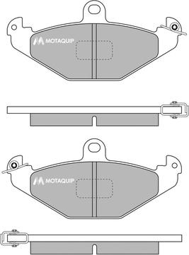 Motaquip LVXL729 - Kit pastiglie freno, Freno a disco autozon.pro