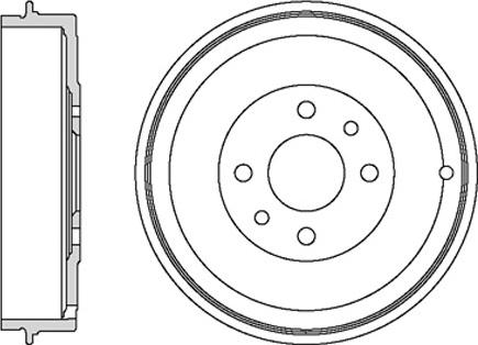 Motaquip VBD40 - Tamburo freno autozon.pro