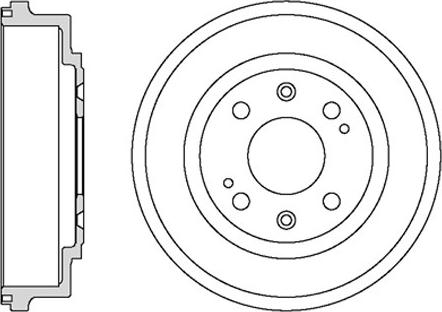 Motaquip VBD644 - Tamburo freno autozon.pro