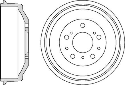 Motaquip VBD664 - Tamburo freno autozon.pro