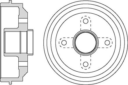 Motaquip VBD661 - Tamburo freno autozon.pro