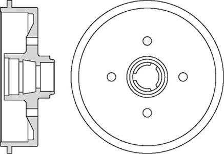 Motaquip VBD636 - Tamburo freno autozon.pro