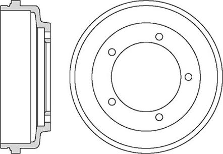 Motaquip VBD677 - Tamburo freno autozon.pro