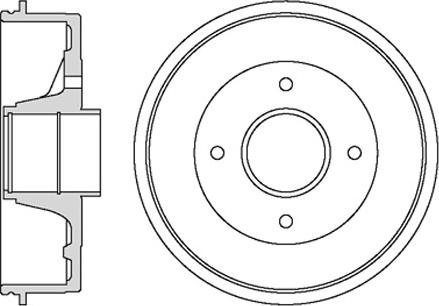 Motaquip VBD3 - Tamburo freno autozon.pro